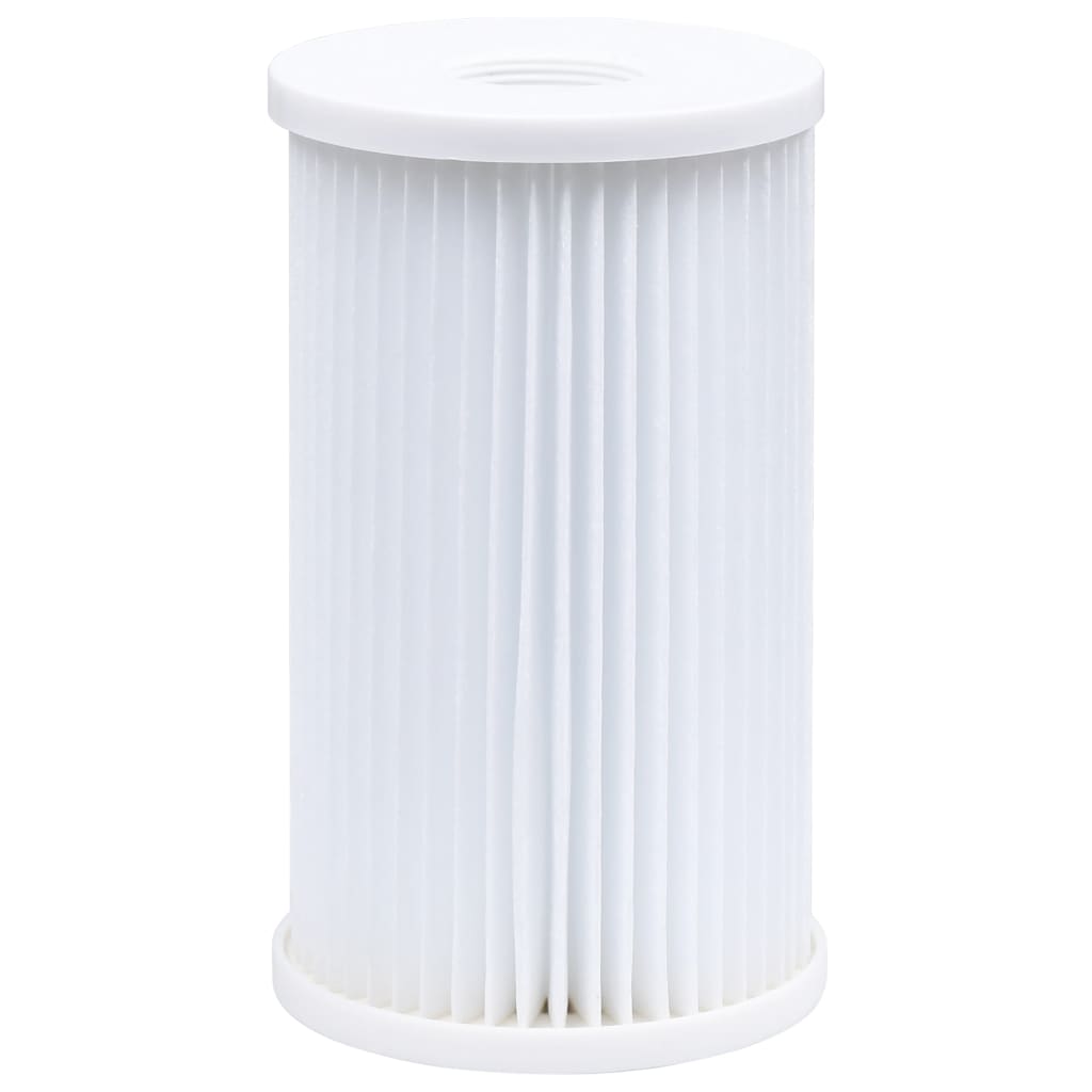 vidaXL Piscina Splasher c/ skimmer suspenso e bomba 350x90cm branco