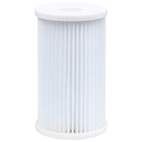 vidaXL Piscina Splasher c/ skimmer suspenso e bomba 350x90cm branco