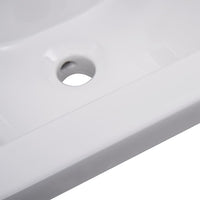 vidaXL Conjunto de móveis de casa de banho contraplacado branco
