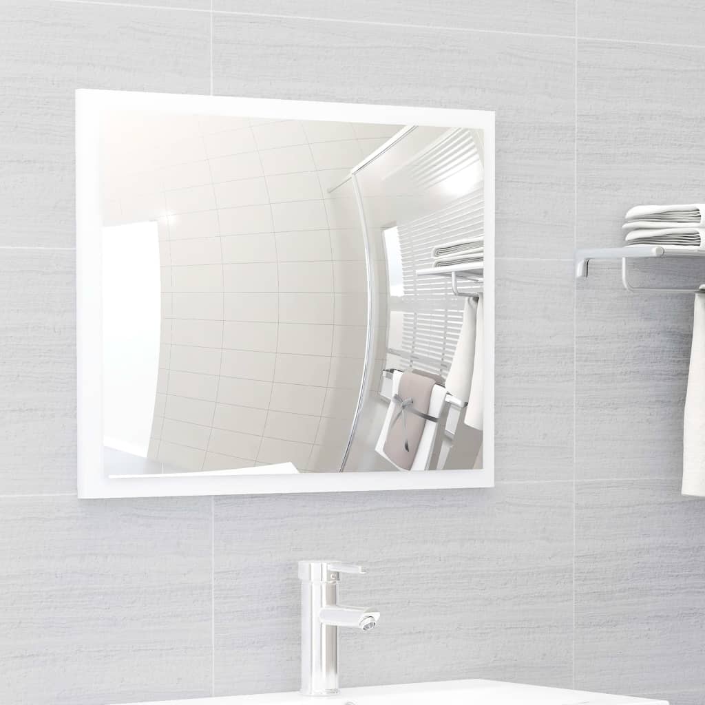 vidaXL Conjunto de móveis de casa de banho contraplacado branco