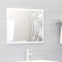 vidaXL Conjunto de móveis de casa de banho contraplacado branco
