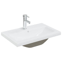 vidaXL Conjunto de móveis de casa de banho contraplacado branco