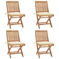 vidaXL Cadeiras de jardim c/ almofadões antracite 2 pcs teca maciça