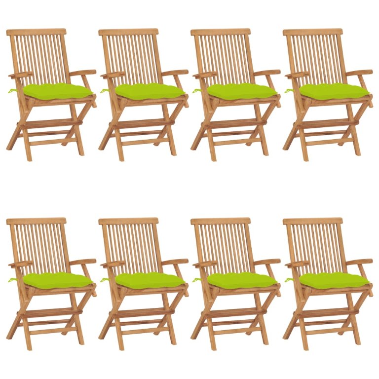 vidaXL Cadeiras de jardim c/ almofadões antracite 2 pcs teca maciça