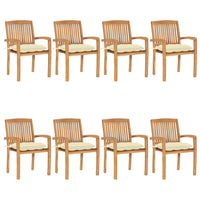 vidaXL Cadeiras de jardim c/ almofadões antracite 2 pcs teca maciça