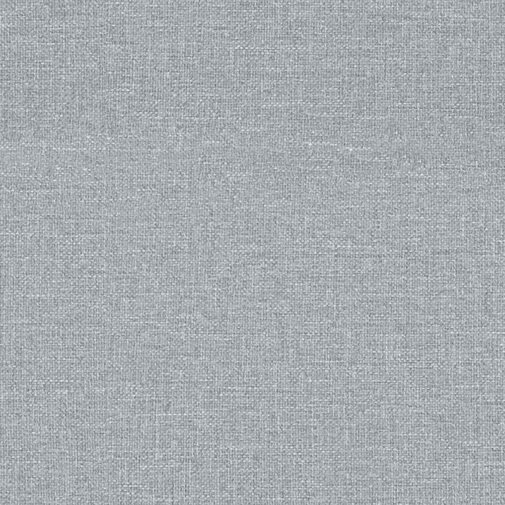 vidaXL Poltrona de massagens elétrica tecido cinzento-claro