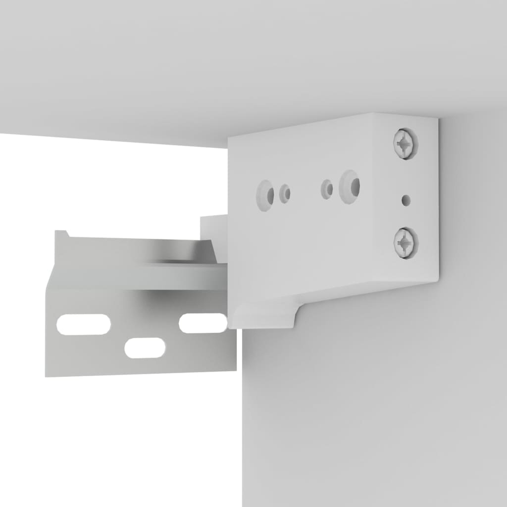 vidaXL Móveis de TV 4 pcs 60x30x30 cm contraplacado branco