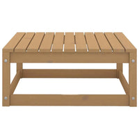 vidaXL 9 pcs conjunto lounge de jardim pinho maciço castanho mel