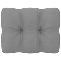 vidaXL 8 pcs conjunto lounge de jardim c/ almofadões pinho maciço