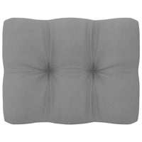 vidaXL 10 pcs conjunto lounge de jardim c/ almofadões pinho maciço