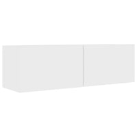 vidaXL 8 pcs conjunto de móveis de TV contraplacado branco