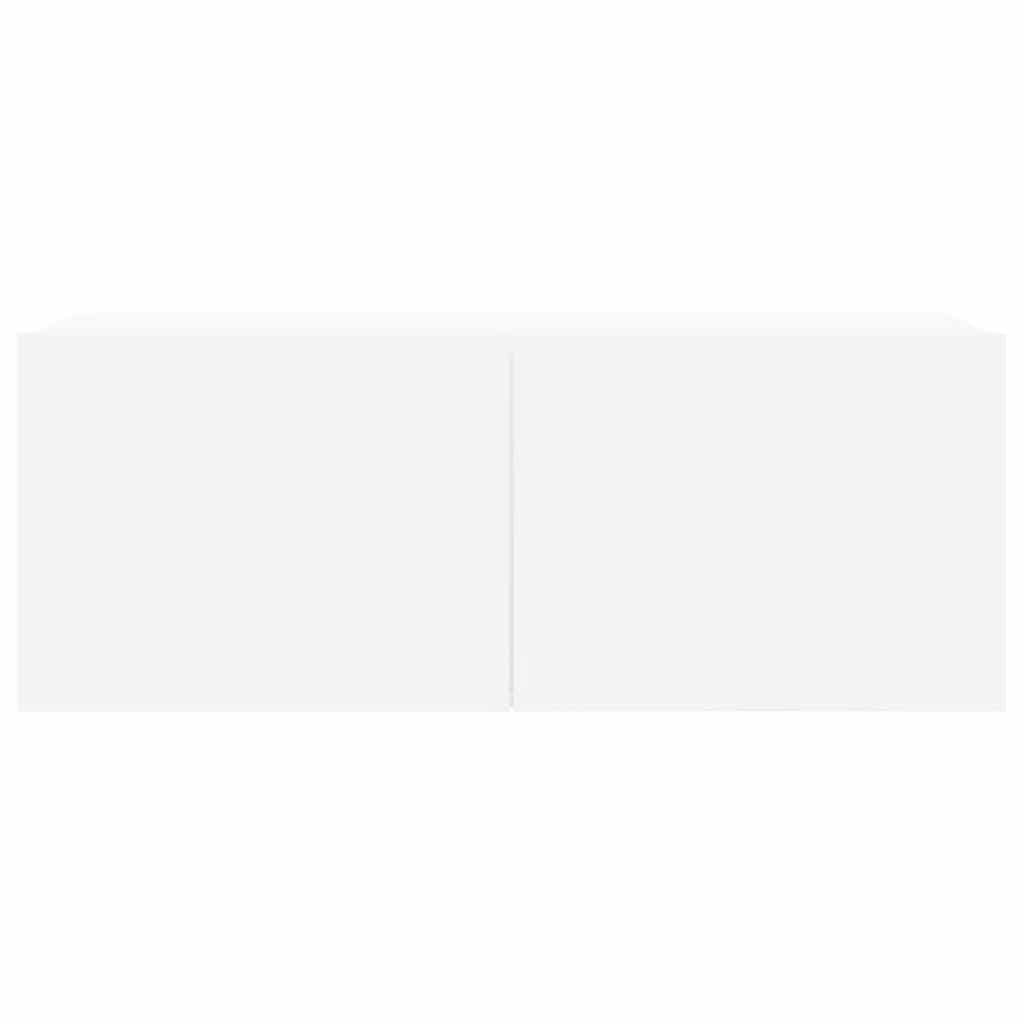 vidaXL 8 pcs conjunto de móveis de TV contraplacado branco