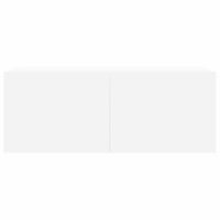 vidaXL 8 pcs conjunto de móveis de TV contraplacado branco