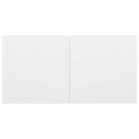 vidaXL 8 pcs conjunto de móveis de TV derivados de madeira branco