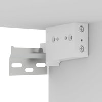 vidaXL 7 pcs conjunto de móveis de TV derivados de madeira branco