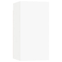 vidaXL 6 pcs conjunto de móveis de TV derivados de madeira branco