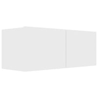 vidaXL 8 pcs conjunto de móveis de TV derivados de madeira branco