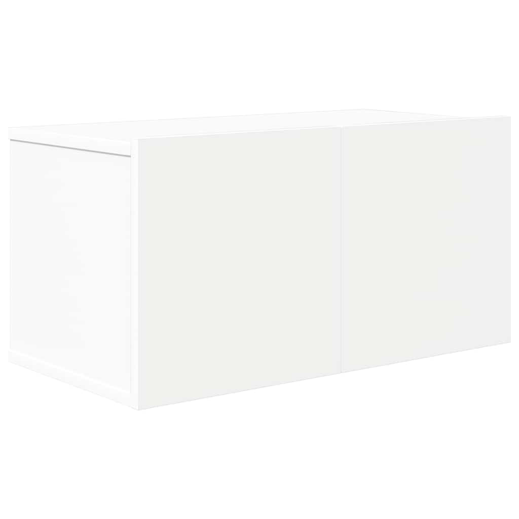 vidaXL 8 pcs conjunto de móveis de TV derivados de madeira branco