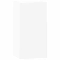 vidaXL 8 pcs conjunto de móveis de TV derivados de madeira branco