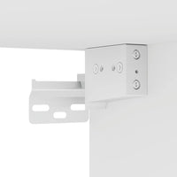 vidaXL 8 pcs conjunto de móveis de TV derivados de madeira branco