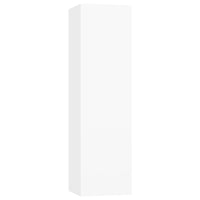 vidaXL 7 pcs conjunto de móveis de TV derivados de madeira branco