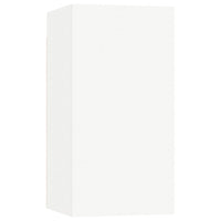 vidaXL 10 pcs conjunto de móveis de TV derivados de madeira branco