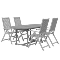 vidaXL 5 pcs conjunto de jantar jardim madeira acácia maciça