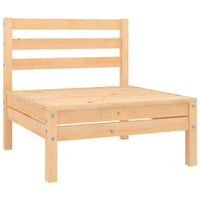 vidaXL 4 pcs conjunto lounge de jardim pinho maciço