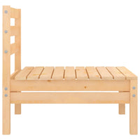 vidaXL 4 pcs conjunto lounge de jardim pinho maciço