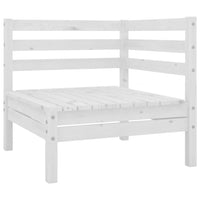 vidaXL 8 pcs conjunto lounge de jardim pinho maciço