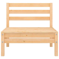 vidaXL 3 pcs conjunto lounge de jardim pinho maciço