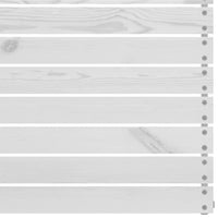 vidaXL 6 pcs conjunto lounge de jardim pinho maciço branco