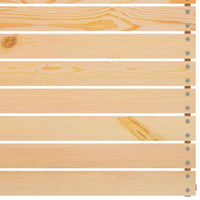 vidaXL 4 pcs conjunto lounge de jardim pinho maciço