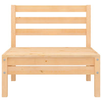 vidaXL 4 pcs conjunto lounge de jardim pinho maciço