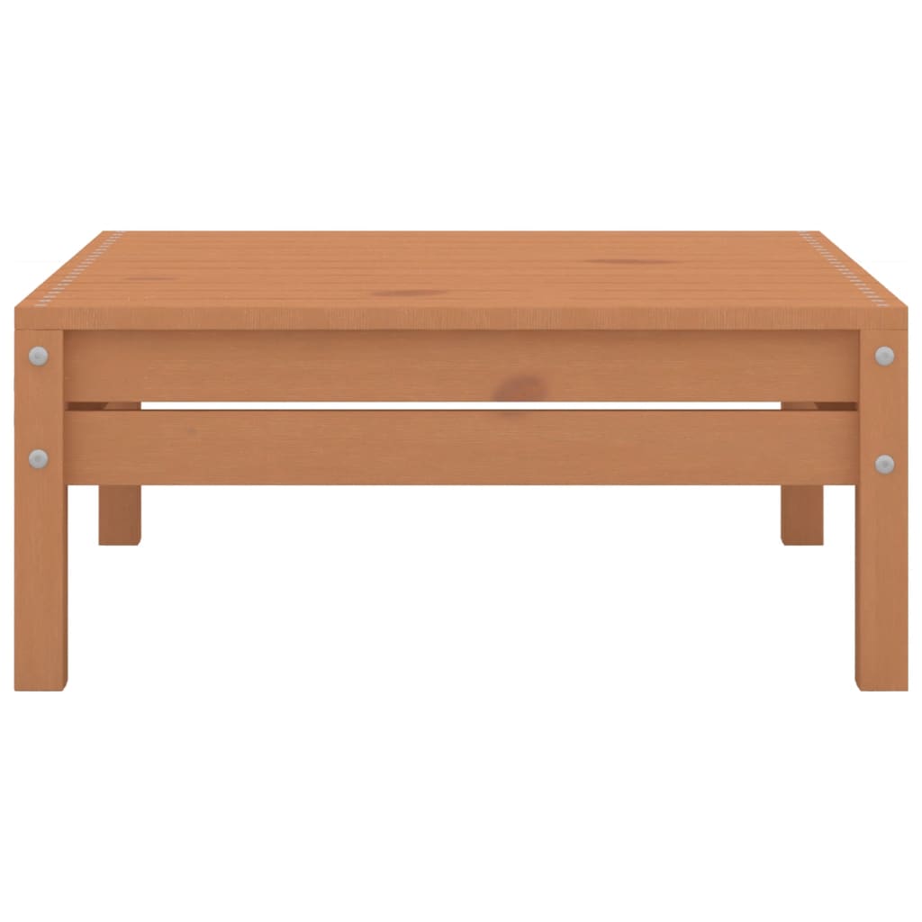 vidaXL 8 pcs conjunto lounge de jardim pinho maciço