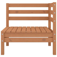 vidaXL 8 pcs conjunto lounge de jardim pinho maciço