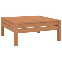 vidaXL 8 pcs conjunto lounge de jardim pinho maciço