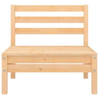 vidaXL 3 pcs conjunto lounge de jardim pinho maciço