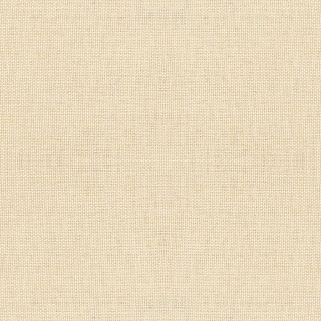 vidaXL Cadeiras de jantar giratórias 4 pcs tecido cor creme