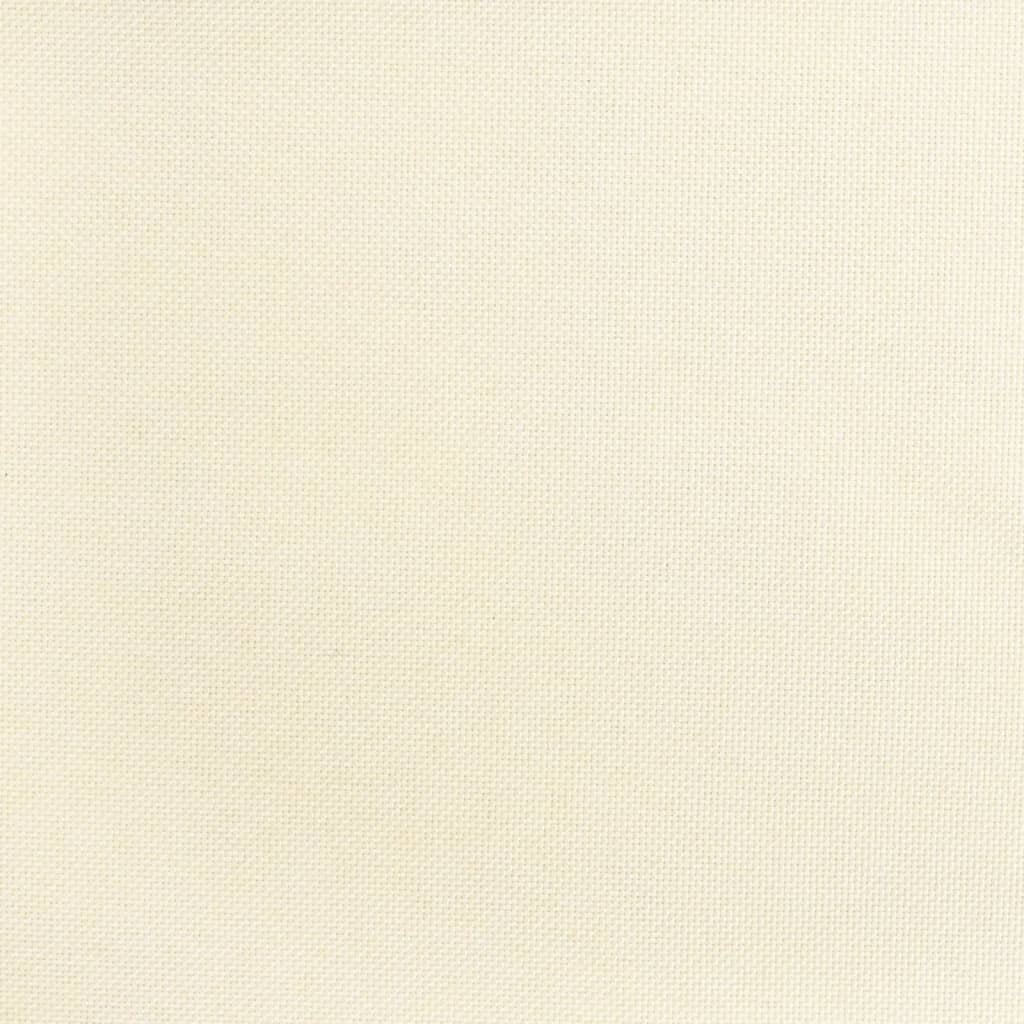 vidaXL Cadeira de escritório giratória tecido cor creme