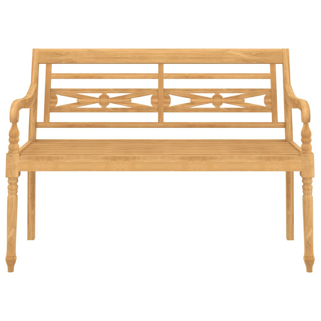 vidaXL 4 pcs conjunto lounge de jardim madeira de teca maciça