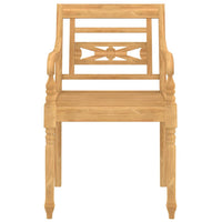 vidaXL 4 pcs conjunto lounge de jardim madeira de teca maciça