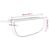 vidaXL Cadeira de descanso c/ apoio de pés tecido cinzento-claro