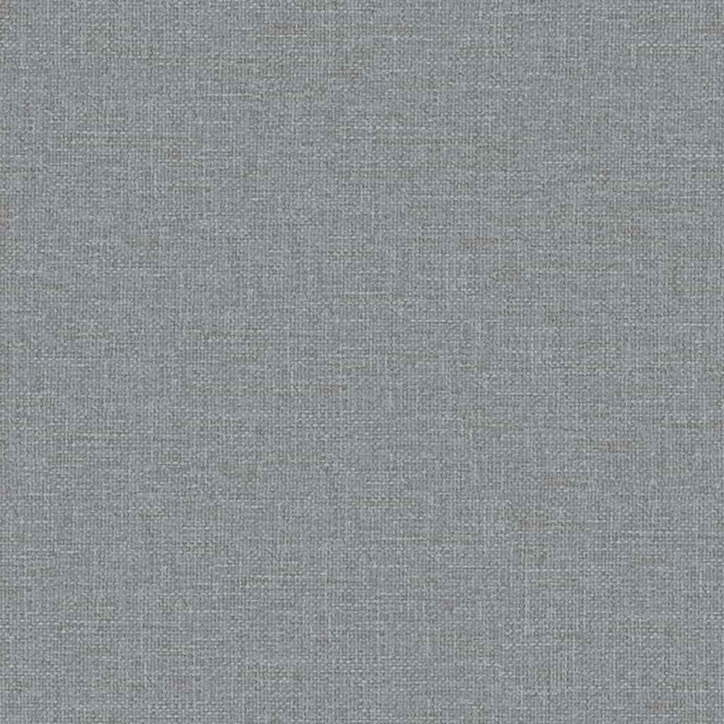 vidaXL Poltrona reclinável elétrica tecido cinza-claro