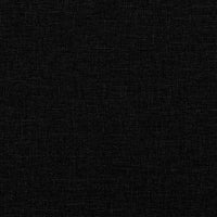 vidaXL Poltrona de massagens elétrica tecido preto