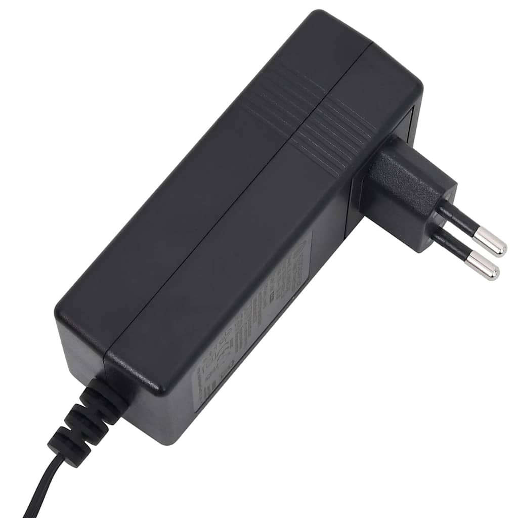 vidaXL Poltrona de massagens elétrica tecido cinzento-claro