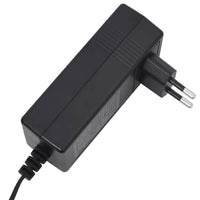 vidaXL Poltrona de massagens elétrica couro artificial castanho