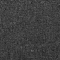 vidaXL Poltrona reclinável elétrica tecido cinzento-claro