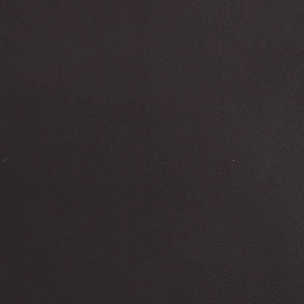 vidaXL Poltrona reclinável elétrica couro artificial preto