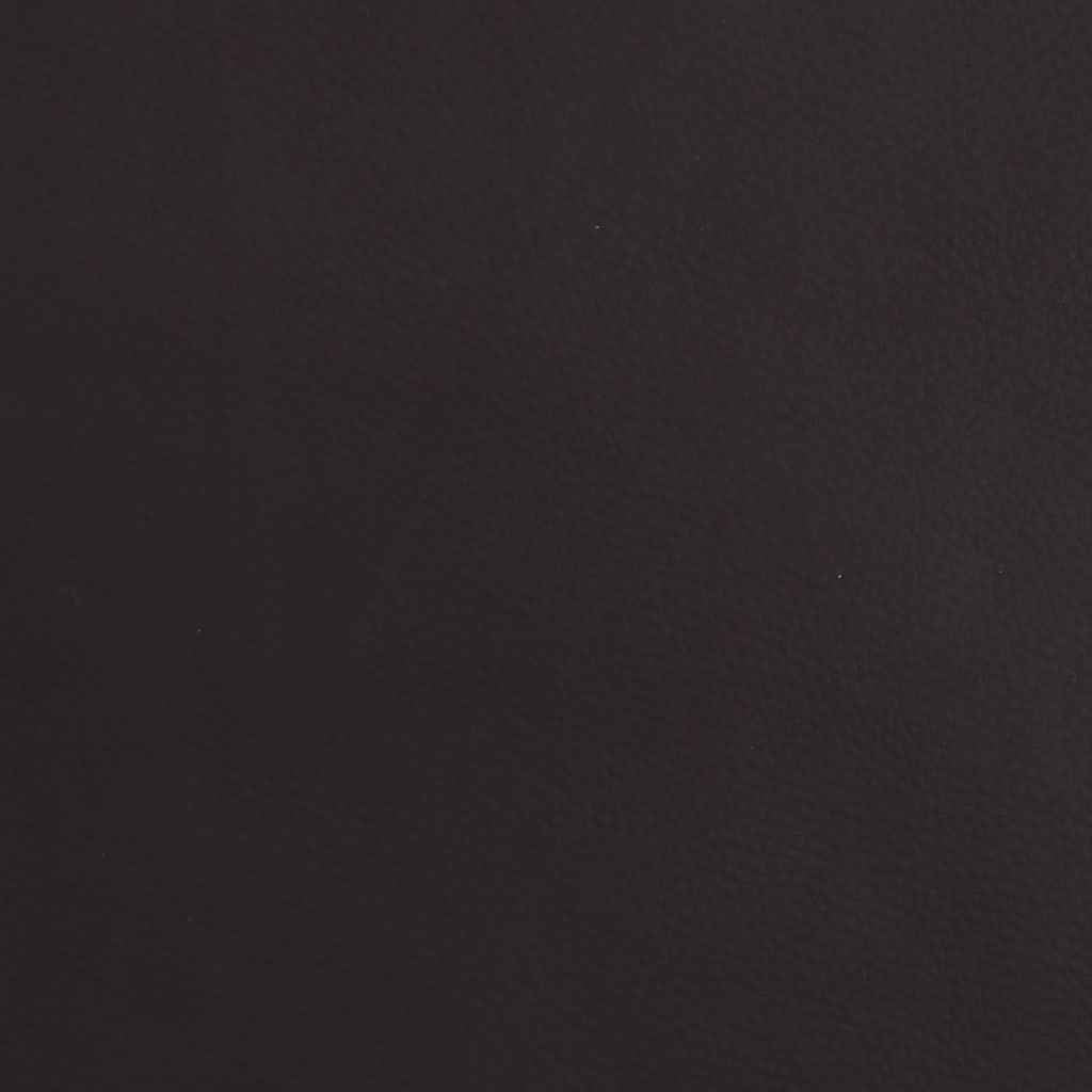 vidaXL Poltrona de massagens elétrica couro artificial preto